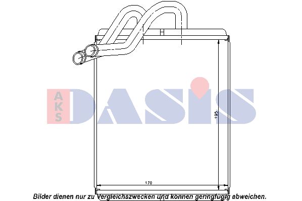 AKS DASIS Lämmityslaitteen kenno 519004N